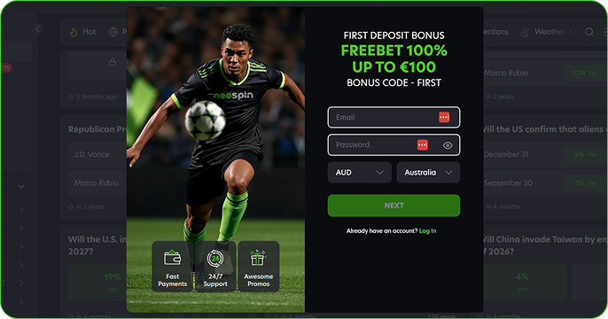 NeoSpin casino login